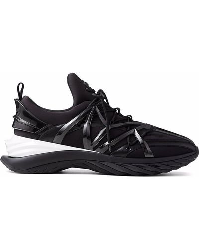 Jimmy Choo Cosmos Low-top Sneakers - Black