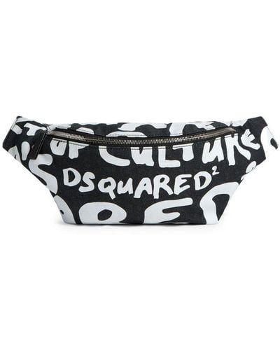 DSquared² Logo-print Belt Bag - White