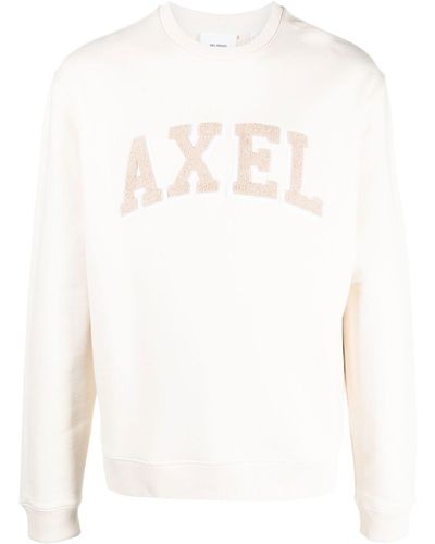 Axel Arigato Sweatshirt mit Axel Arc-Patch - Weiß