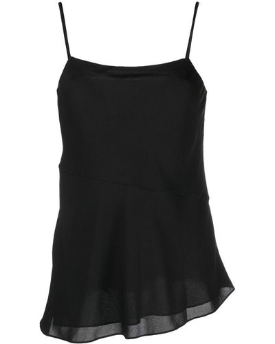 Theory Asymmetric Camisole Top - Black