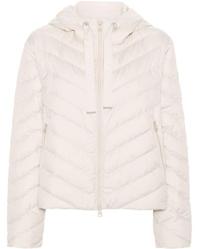 Woolrich Chevron Padded Jacket - Natural