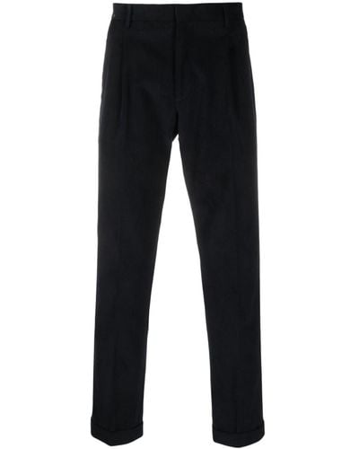 Briglia 1949 Mid-rise Tapered Pants - Black