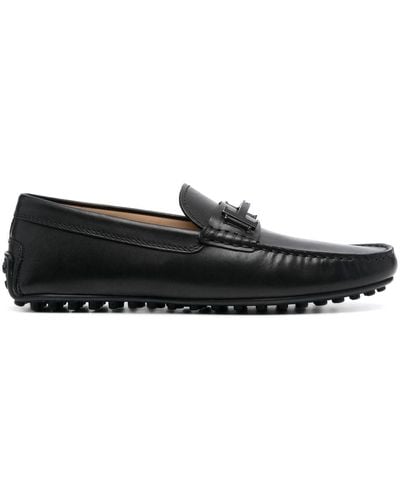 Tod's Gommino Loafer mit Double T - Schwarz