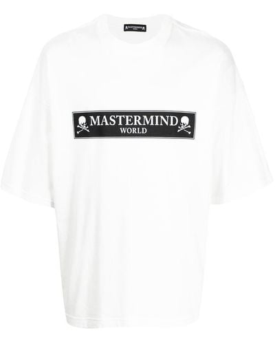 MASTERMIND WORLD ロゴ Tシャツ - ホワイト