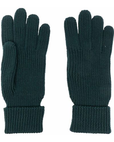 Woolrich Handschuhe aus geripptem Strick - Grün