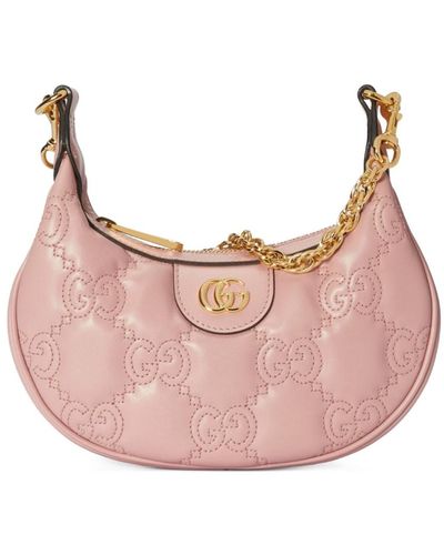 Buy Gucci Half Moon Shaped Mini Bag With Interlocking G 'Beige/Ebony  Supreme' - 726843 92TCG 8563