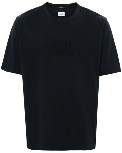 C.P. Company T-shirt à logo brodé - Noir