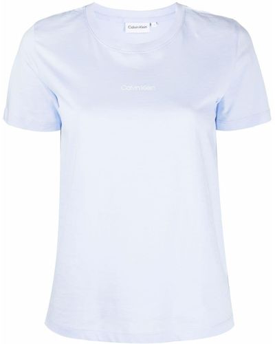 Calvin Klein T-shirt con stampa - Blu