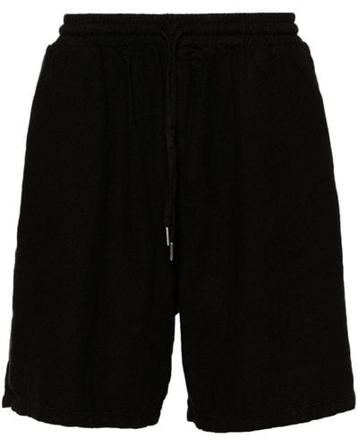 Arte' Jan Linen Shorts - Black