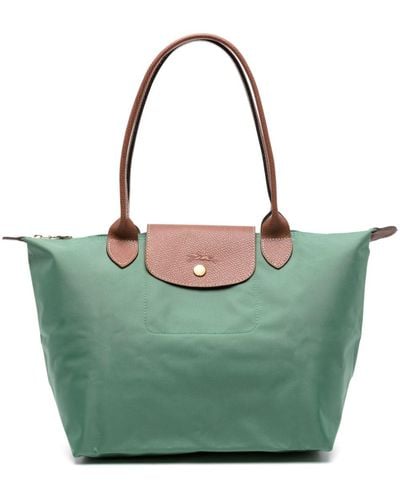 Longchamp Medium Le Pliage Shoulder Bag - Green