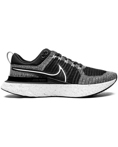 Nike React Infinity Run Flyknit 2 Sneakers - Black