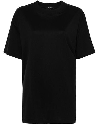 Styland Klassisches T-Shirt - Schwarz