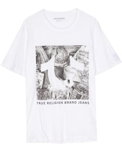 True Religion Jean ロゴ Tシャツ - ホワイト