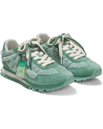 Marc Jacobs The Terry Jogger Sneakers - Green