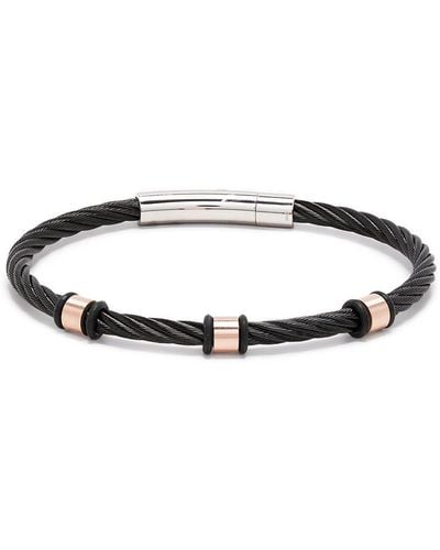 Charriol Bracelet Celtic en corde - Noir