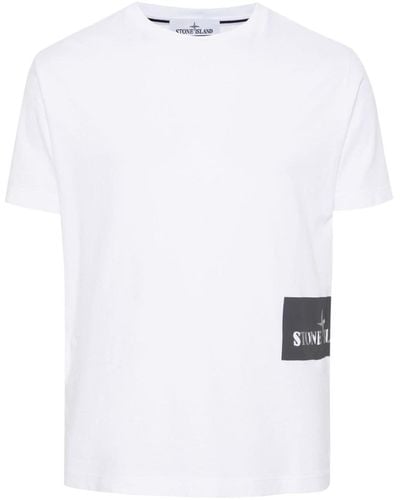 Stone Island T-Shirts & Tops - White