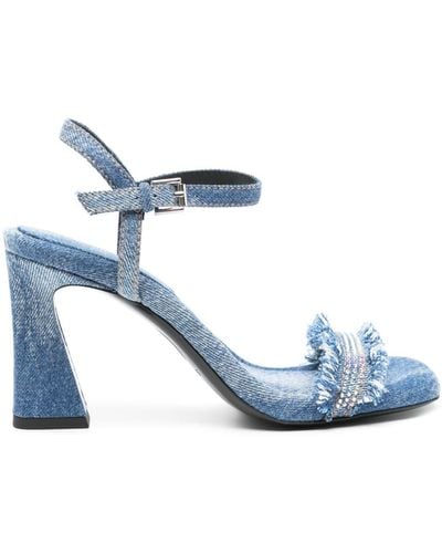Ash Lover 90mm Sandals - Blue