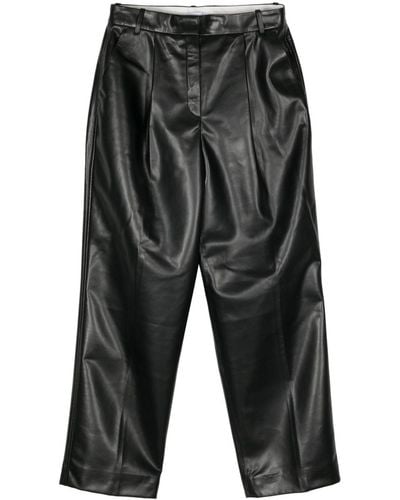 Calvin Klein Pantalon droit à design plissé - Gris