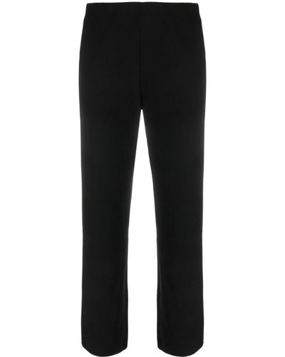By Malene Birger Mid-rise Straight-leg Tailored Pants - Black