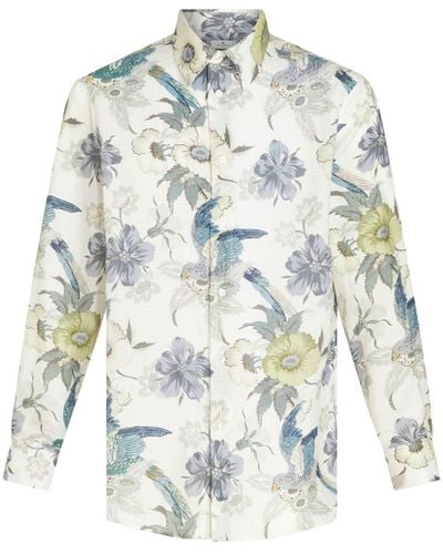 Etro Camisa con estampado floral - Multicolor