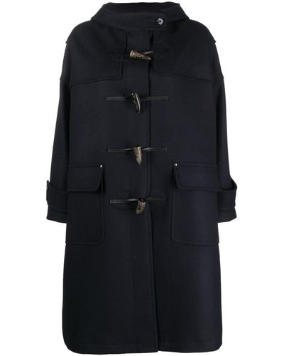 Mackintosh Humbie Wool Duffle Coat - Black