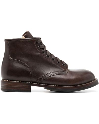 Visvim Brigadier Leather Boots - Brown