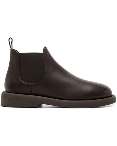 Marsèll Gommello Leather Chelsea Boots - Brown