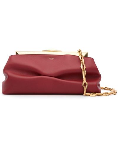 Jimmy Choo Clutch Diamond Frame - Rosso