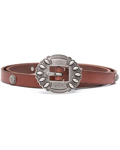 Polo Ralph Lauren Buckle-fastening Leather Belt - Brown
