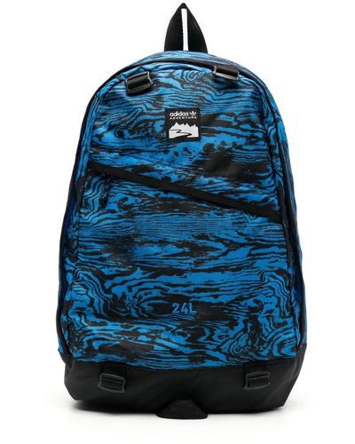 adidas Adventure Graphic-print Back Pack - Blue