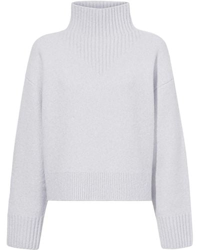 Proenza Schouler Fine-knit Roll-neck Sweater - White