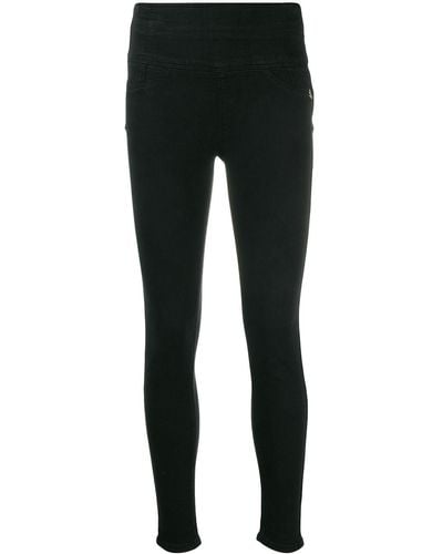 Patrizia Pepe Jeans skinny con ricamo - Nero