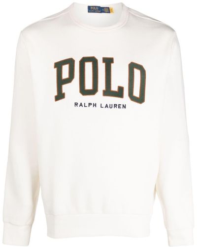 Polo Ralph Lauren Sweat à logo imprimé - Blanc