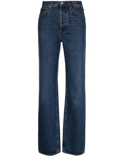Totême Classic Cut Straight-leg Jeans - Blue
