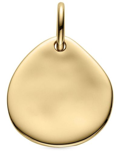 Monica Vinader Petit pendentif Siren en or 18ct - Métallisé