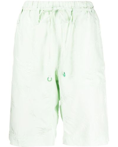 Alexander Wang Drawstring Pyjama Shorts - Green