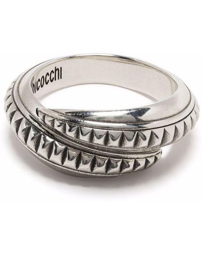 Emanuele Bicocchi Pyramid-spiral Ring - Metallic