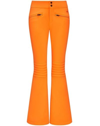 Perfect Moment Aurora Flared Ski Trousers - Orange