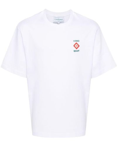 Casablancabrand Camiseta Casa Sport 3D - Blanco