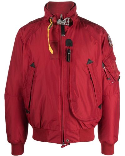 Parajumpers Chaqueta bomber Fire impermeable - Rojo