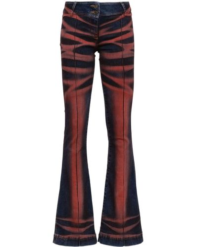 KNWLS Flared Jeans - Blauw