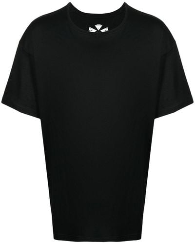 ACRONYM T-shirt Met Logoprint - Zwart