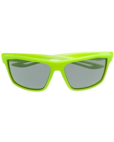 Nike Eckige Sonnenbrille - Grün