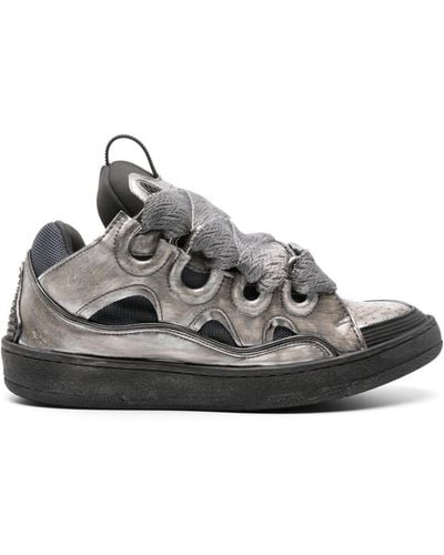 Lanvin Curb Sneakers mit dicker Sohle - Grau