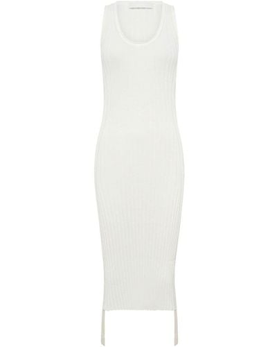 Dion Lee Gathered Utility Dress - White