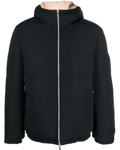Brunello Cucinelli Quilted Zip-up Padded Jacket - Black