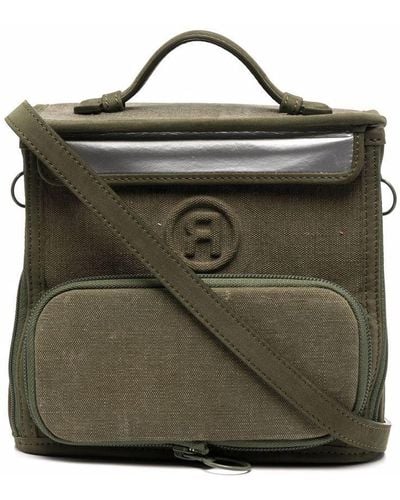 READYMADE Mini Rucksack mit Logo-Prägung - Grün