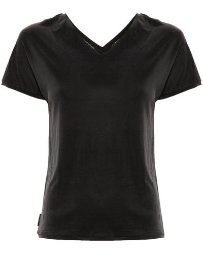 Rrd V-neck Shortsleeved T-shirt - Black