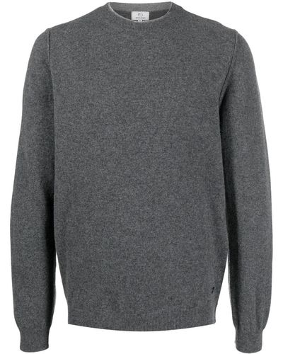 Woolrich Fine-knit Crew-neck Sweatshirt - Gray