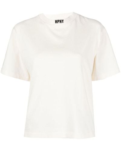 Heron Preston Camiseta con logo estampado - Blanco